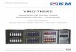 VINO-THEKE - kmholland.deVino-Theke.pdf · Wir beglückwünschen Sie zum Kauf Ihrer VINO-THEKE. Dieses Kühlmöbel wird nach moderns- Dieses Kühlmöbel wird nach moderns- ten Produktionsverfahren
