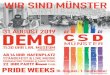 17 h Servatiiplatz Münster - csd-muenster.decsd-muenster.de/wp-content/uploads/2019/07/Pride-Weeks-Heft-2019-final... · 3 Liebe Mitstreiter*innen, liebe Leser*innen, liebe Besucher*innen,
