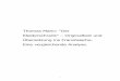 Thomas Mann: “Der Kleiderschrank” – Originaltext und ... · 3 1. EINLEITUNG Das Ziel der vorliegenden Arbeit ist es, der Text „Der Kleiderschrank“ von Thomas Mann mit seiner