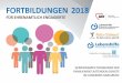FORTBILDUNGEN 2018 - lebenshilfe-karlsruhe.de · TERMIN 19. März 2018 + 15. Oktober 2018 10.00 – 12.30 Uhr (3 Unterrichtseinheiten) ORT Ambulante Dienste - ISB Markgrafenstraße