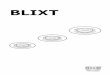 BLIXT - ikea.com · O candeeiro tem que ter um espaço livre mínimo de 50 mm (2”) nas laterais e um espaço livre mínimo de 25 mm (1”) entre a parte superior e a construção