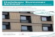 InfO holzbau Summer ZEIT School - zebau.de · am 25. September 2019 veranstaltet das olzbau-h netzwerk nord eine „holzbau Summer School“ als Weiterbildungsveranstaltung zu verschiedenen