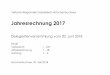 Jahresrechnung 2017 - sd-muenchenbuchsee.ch · (HRM) des Kantons Bern erstellt. Für die Buchhaltung steht das EDV Programm SESAM (Sage 50) mit integrierter Klientenbuchhaltung KiSS