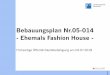 Bebauungsplan Nr.05-014 - Ehemals Fashion House · PDF fileSchnitte Fashion House Areal (politische Vorlage) 12 Schnitte Fashion House Areal (überarbeitet) 13 . Lärmschutz an der