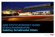 ABB STOTZ-KONTAKT GmbH Einbruchmeldetechnik SafeKey ... · SafeKey-Schaltmodul SSM Produktübersicht Aufputzvariante SafeKey-Schaltmodul SSM/A 2CDG 240 019 R0011 Unterputzvariante
