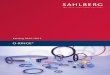 Sahlberg GmbH & Co. KG - Technischer Katalog · 1/2 Fachberatung Auf alle Fragen, die Ihnen der Katalog nicht beantwortet, erhalten Sie schnell und kompetent Auskunft. Sie erreichen
