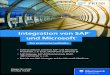 Integration von SAP und Microsoft ¢â‚¬â€œ Der praktische Leitfaden Studio .NET f£¼r die Microsoft-Plattform