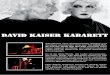 PDF-Portfolio David Kaiser Kabarett - Marco Pflanze · Kaiser, begleitet am Klavier, ein Programm über das Leben nach der Bühne und den damit verbundenen Schwierigkeiten. Es ist