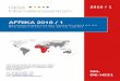 AFRIKA 2016 / 1 Neuerwerbungsliste der Fachbibliothek ... Afrika + Verteidigungs- und sicherheitsbezogene