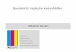 INDAVO GmbH - werbeartikel- fileBeschreibung Beschreibung Problemstellung Nachhaltige Kommunikation Haptische Verkaufshilfen Problemstellung: Marketing und Kommunikation Unternehmen