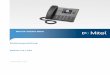 Mitel IP-Telefon 6867i Bedienungsanleitung Release 3.3.1 SP3 · ii 41-001524-03 REV00 – 10.2014 Software-Lizenzvereinbarung Mitel, im Folgenden „Verkäufer“ genannt, räumt