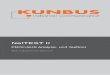 PROFIBUS NetTEST II - kunbus.de · PROFIBUS NetTEST II Benutzerhandbuch Version: 1.0 Datum: November 2016 KUNBUS GmbH Heerweg 15C 73770 Denkendorf Telefon: +49-711-300 20- 678 Fax: