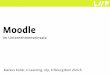 Moodle · Marketing Die entstehende Open Source Gemeinschaft von Anwendern und Entwicklern ist eine kostengünstige und effektive Marketingabteilung