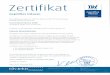  · Zertifikat Geprüftes Inkasso Die Zertifizierende Stelle der tekit Consult Bonn GmbH, TUV Saarland Gruppe, bestätigt hiermit, class die Firma