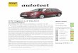 autotest - adac.de · autotest VW Tiguan 1.4 TSI ACT Comfortline Fünftüriges SUV der unteren Mittelklasse (110 kW / 150 PS) ie strenger werdenden Abgasvorschriften zeigen Wirkung: