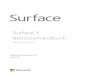 Surface 3 Benutzerhandbuch -  · PDF file© 2016 Microsoft Seite 3 Inhalt Surface 3 kennenlernen .....1