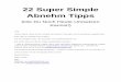 22 Super Simple Abnehm Tipps - Cloud Object StorageSuper+Simple+Abnehm+Tipps.pdf · 22 Super Simple Abnehm Tipps (Die Du Noch Heute Umsetzen Kannst!) Hey! Vielen Dank, dass du den