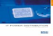 It Power DIstrIbutIon - maxhauri.ch · Die Power Distribution Unit -PDU Basic sowie die Bachmann BlueNet Produkte erfüllen alle wichtigen Anforderungen für eine zukunftsorientierte,