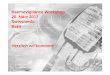 Haemovigilance Workshop 20. März 2017 Swissmedic Bern ... · Wer ist Swissmedic? 2 Schweizerische Zulassungs- und Kontrollbehörde für Heilmittel Gegründet im Jahr 2002 Heilmittelgesetz