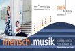 HALBJAHRES- PROGRAMM - uni-muenster.de · GRUSSWORT 3 Liebe Freunde der Musikhochschule, geschätztes Publikum, mit dem Beginn des Wintersemesters 2017/18 wird das Institut für Musik-pädagogik