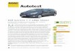 Autotest - adac.de · Autotest KIA Carens 1.7 CRDi Vision Fünftürige Großraumlimousine der unteren Mittelklasse (100 kW / 136 PS) it dem neuen Carens ist Kia ein großer Wurf gelungen