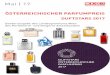 ÖSTERREICHISCHER PARFUMPREIS - Service - WKO.at · Eine der wichtigsten Initiativen des Vereins ist der „Publikumspreis“ – die Königsdisziplin des Österreichischen Parfum-
