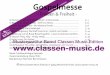 KM08 Gospelmesse Partitur - alle-noten.de · C-Flöte Bb-Klarinette 1/2 Bb-Klarinette 3 Eb-Saxofon 1/2 Tenor-Sax.1/2 Flügelhorn 1/2 Trompete 1/2 Trompete 3 F-Horn 1-3 C-Posaune 1/2