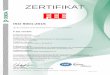 ISO 9001:2015 - F.EE GmbH · DEKRA Certification GmbH * Handwerkstraße 15 * D-70565 Stuttgart * Seite 1 von 1 ZERTIFIKAT ISO 9001:2015 DEKRA Certification GmbH bescheinigt hiermit,