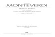 MONTEVERDI - carusmedia.com · Claudio MONTEVERDI Beatus Primo Coro (SSATTB) 2 Violini, Strumenti ad libitum, Basso continuo herausgegeben von/edited by Barbara Neumeier Carus 27.413