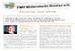 Journal Juli 2018 - fwg-roedersheim-gronau.de · Sitzung des Ortsgemeinderates Rödersheim-Gronau am 25.04.2018 Stellungnahme der FWG-Fraktion zum Haushaltsplan und der Haushaltssatzung