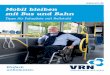 Tipps für Fahrgäste mit Rollstuhl - vrn.de · Tipps für Fahrgäste mit Rollstuhl 3 Sie möchten aktiv am Leben teilnehmen und dabei selbstständig mobil sein? Mit den Bussen und