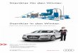 Startklar in den Winter. - Audi Deutschland · * Die Typbezeichnung Ihres Fahrzeugs finden Sie im Zulassungspapier Teil 1 (Fahrzeugschein) an der 7. und 8. Stelle der Fahrzeug-Iden-tifizierungsnummer