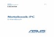 Notebook-PC - dlcdnets.asus.com · 2 Notebook PC E-Handbuch URHEBERRECHTINFORMATION Kein Teil dieses Handbuchs, einschließlich der darin beschriebenen Produkte und Software, darf