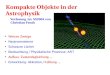 Kompakte Objekte in der Astrophysik - mpia-hd.mpg. Objekte: Universit£¤t Potsdam SS2004 Kompakte Objekte