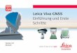 Leica Viva GNSS - grad-gon.info Viva GNSS... · Viva GNSS, Einführung 2 Einführung) Zur sicheren Anwendung des Produkts beachten Sie bitte die detaillierten Sicher-heitshinweise