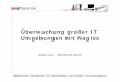 Überwachung großer IT Umgebungen mit Nagios · PDF file  NETWAYS GmbH Deutschherrnstr. 15-19 90429 Nürnberg +49 911 92885-0   Überwachung großer IT