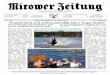Nr. 1444 Mirow, Sonnabend den 06. Januar 2018 72./25 ...mirowerzeitung.de/medien/archiv/18.01.06.pdf · Mirower Zeitung 06.01.2018 MZ Seite 2