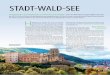 STADT-WALD-SEE - judith-weibrecht.de · 52 ADFC RADWELT 3.18 STADT-WALD-SEE HEIDELBERG-SCHWARZWALD-BODENSEE-RADWEG. Den 310 Kilometer langen Radfernweg hat der ADFC als Drei-Sterne-Qualitätsradroute