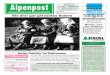 Alpenpost Ausgabe Nr. 22 - ausseerland.net · 3 Biologe Hans Fricke tauchte im Toplitzsee Umstrittener U-Boot Professor tauchte für zehn Tage zu bakteriologischen Untersuchungen