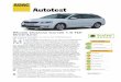 Autotest - ADAC: Allgemeiner Deutscher Automobil-Club · Autotest Skoda Octavia Combi 1.6 TDI GreenLine Fünftürige Kombilimousine der Mittelklasse (81 kW / 110 PS) it einem angegebenen