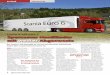 Technik Fahrbericht - gueterverkehr-online.de · Scania-typisch konsequent ist das Fahrer Eco-Modul. Das Echtzeit-Support-System gibt dem Profi am Lenkrad Tipps und Rückmeldungen