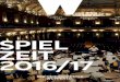 SPIEL ZEIT 2016/17 - wuppertaler-buehnen.de · Es erwartet Sie ein abwechslungsreicher Querschnitt durch die sinfonische Literatur mit herausragenden Dirigentinnen und Dirigenten
