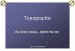 Topographie - eyeness.ch · Dipl. Ing. (FH) N. Müller, FAAO Häufige Fragen Warum ist Topographie sinnvoll? Wo ist der Unterschied zwischen einem Keratometer und Topograph? Bringt