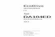 EcoDrive - duerkopp-adler.com · 8.11 Verwendung der SD-Karte 8.12 Störungsmeldungen (Fehlerdiagnose) 9. Parameterprogrammierung 9.1 - 9.6 9.1 Programmierebene a 9.2 Programmierebene