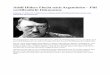 Adolf Hitlers Flucht nach Argentinien – FBI veröffentlicht ... Hitlers Flucht nach... · Der Informant wusste nicht nur das Hitler in Argentinien war, sondern er war einer der