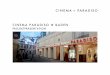 CINEMA PARADISO BADEN · Konzeptes von Cinema Paradiso Baden ist die Zusammenarbeit und Kooperation mit örtlichen Institutionen, Vereinen, Kunstschaffenden, Schulen, Bildungseinrichtungen,