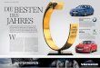 DES JAHRES - ford.de · titel der Bauer Media Group. Insgesamt sechs Trophäen der begehrten Auto Trophy stehen bald im BMW-Vierzylinder-Hochaus. Ebenfalls freuen wird man sich in