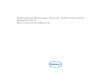 Dell OpenManage Server Administrator Version 8.3 ... Anmerkungen, Vorsichtshinweise und Warnungen ANMERKUNG: