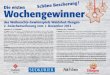 des Weihnachts-Gewinnspiels Waldshut-Tiengen 2 ... Die ersten Wochengewinner des Weihnachts-Gewinnspiels