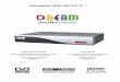 Dreambox DM 500-S/C/T · Um Ihre Dreambox mit Ihrem HiFi-Verstärker zu verbinden, benutzen Sie bitte ein geeignetes Cinch-Kabel und schließen Sie dies an die Dreambox an AUDIO R/L